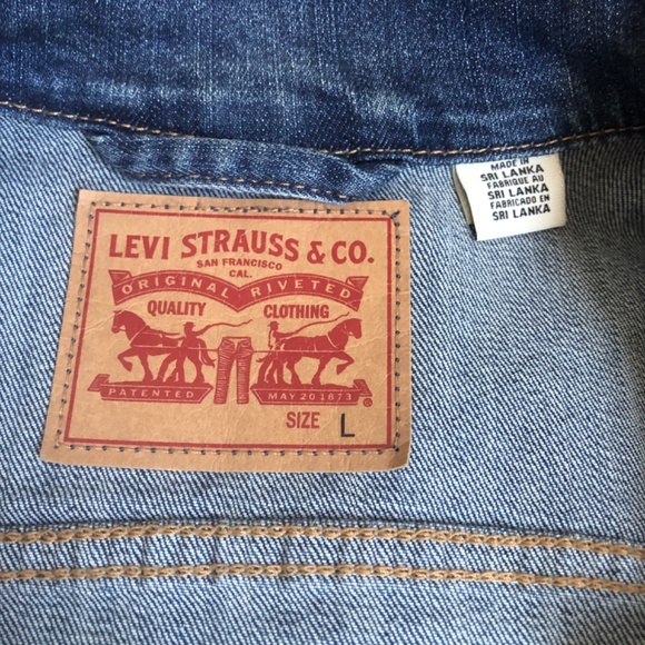 Levi's Original Trucker Jean Jacket - Picture 6 of 7